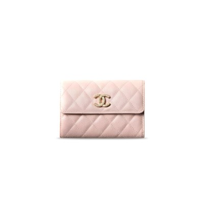 CHANEL FLAP WALLET AP2963 B08937 NJ523 (15*10*4cm)